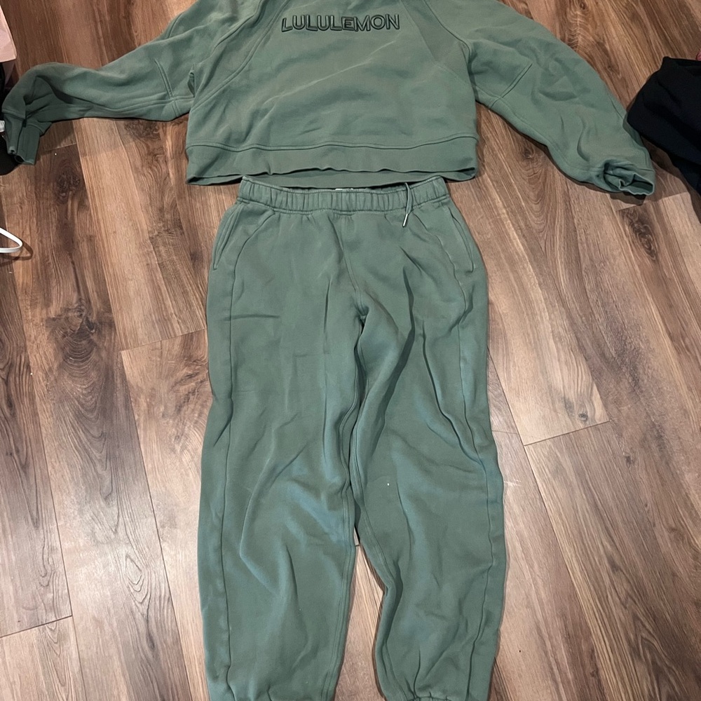lululemon athletica Olive Green Track Jogger Pants